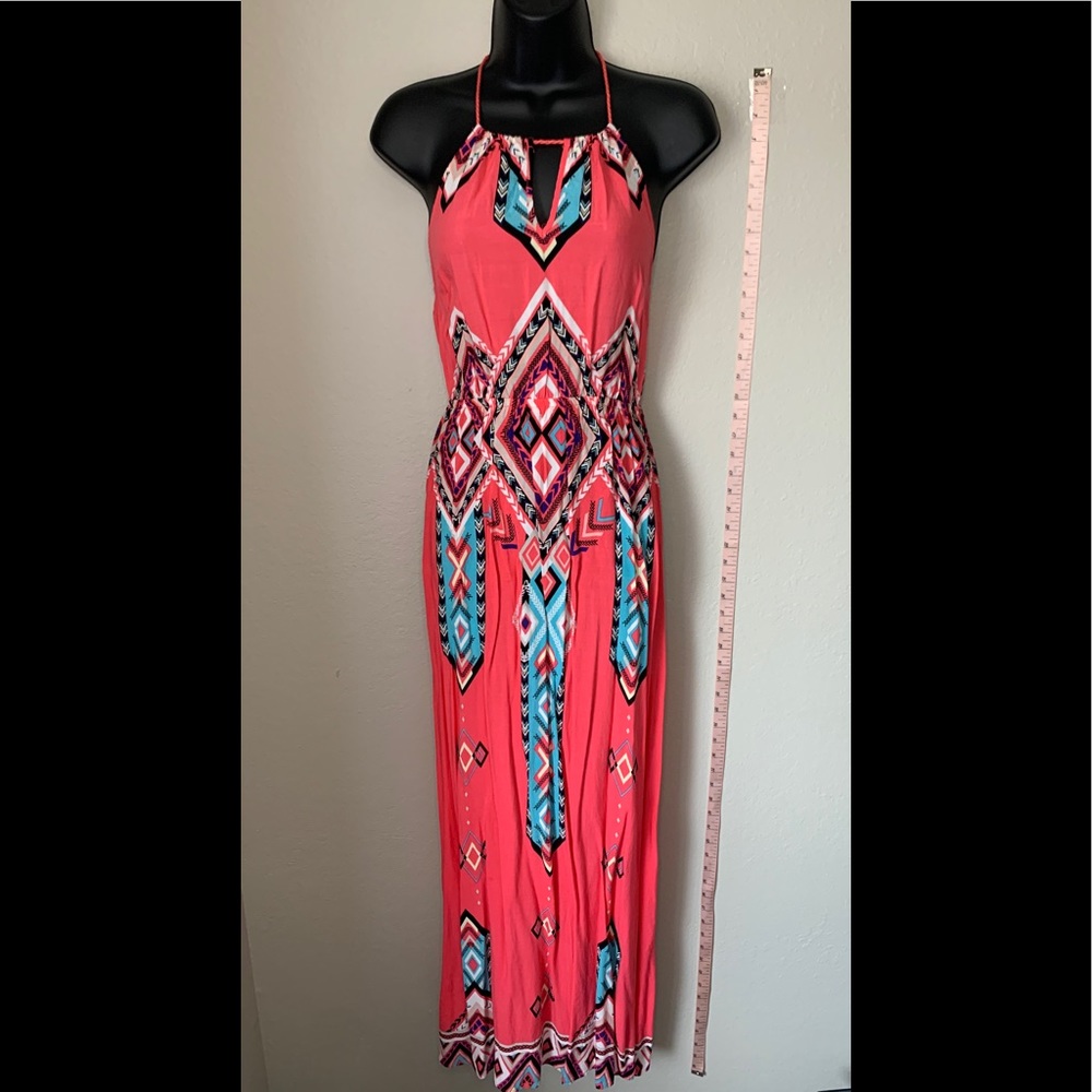 Casual Pink Maxi Dress